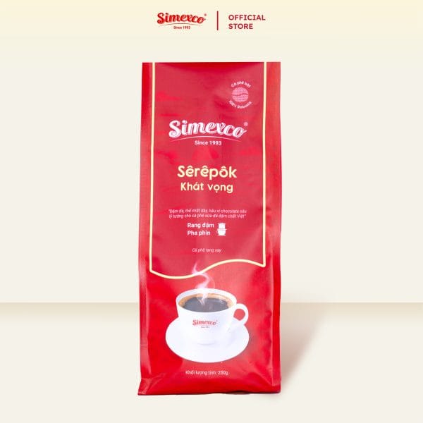 Cà phê bột Sêrêpôk- Khát vọng 500g