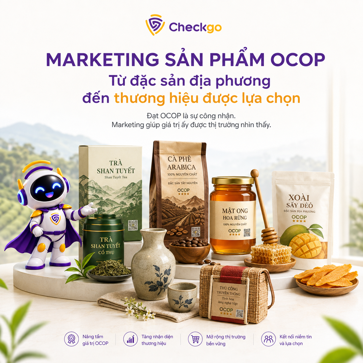 Marketing cho sản phẩm Ocop
