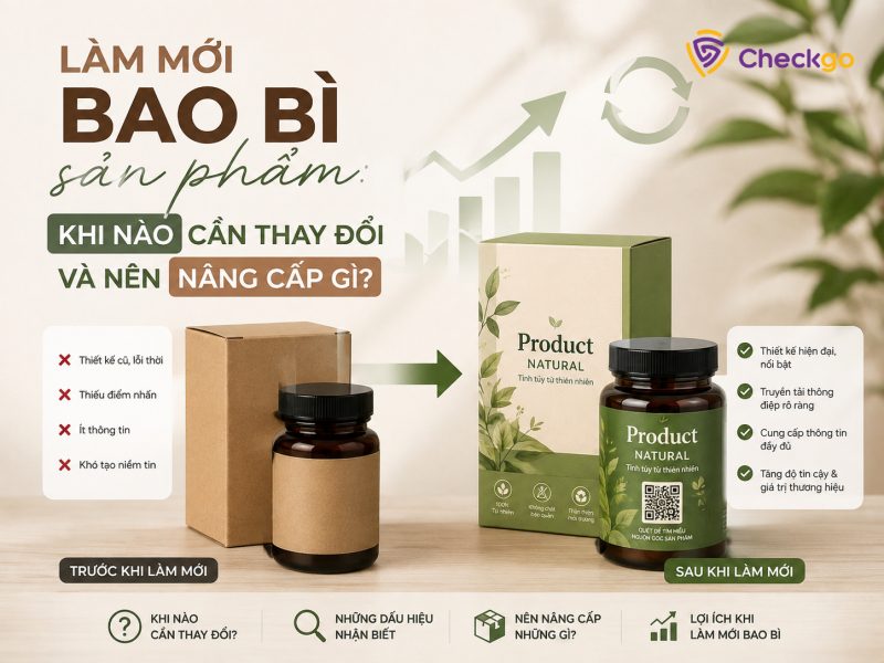Làm mới bao bì sản phẩm: Khi nào cần thay đổi và nên nâng cấp gì?