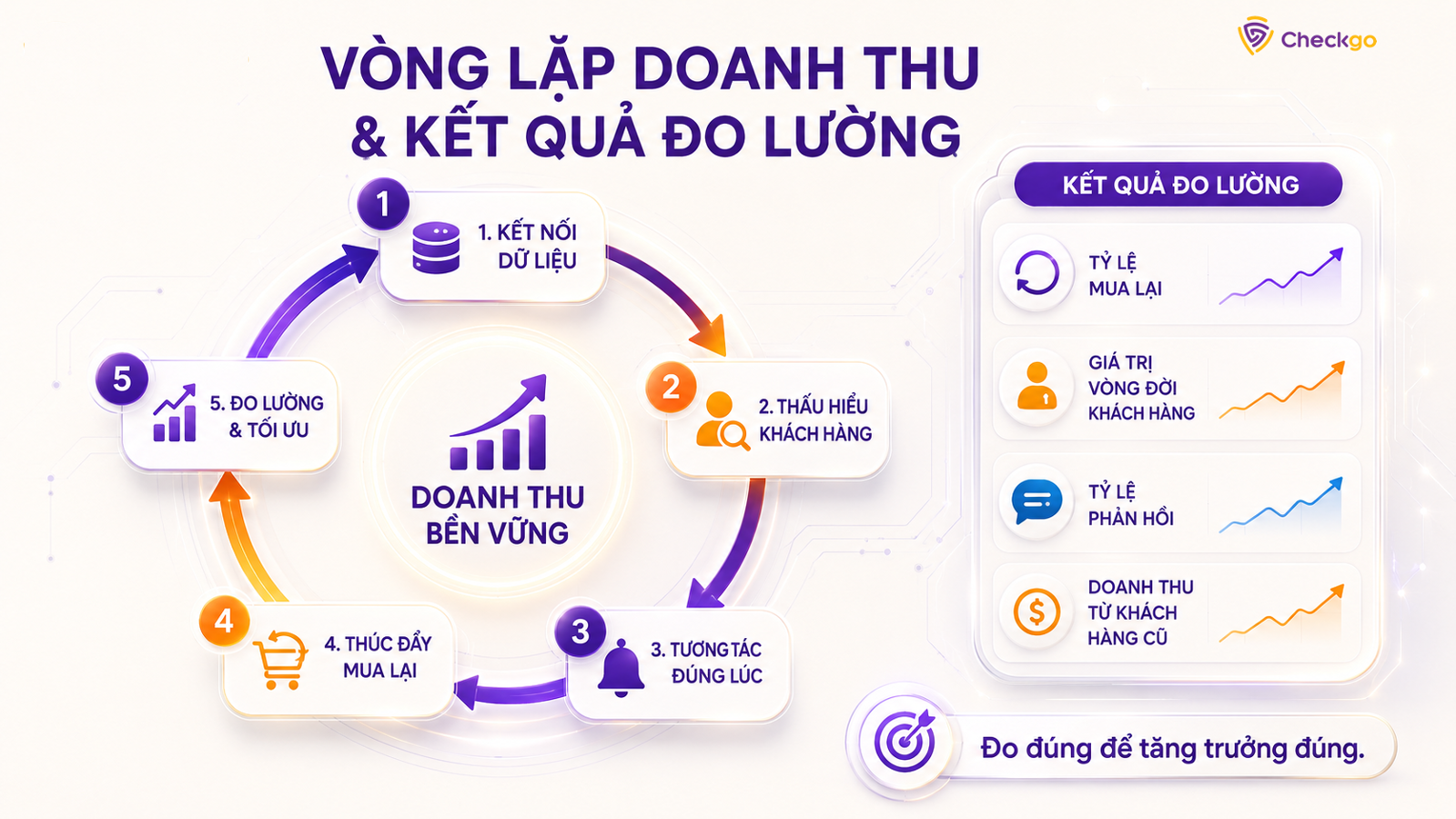 Vòng lặp tăng trường doanh thu cùng Checkgo