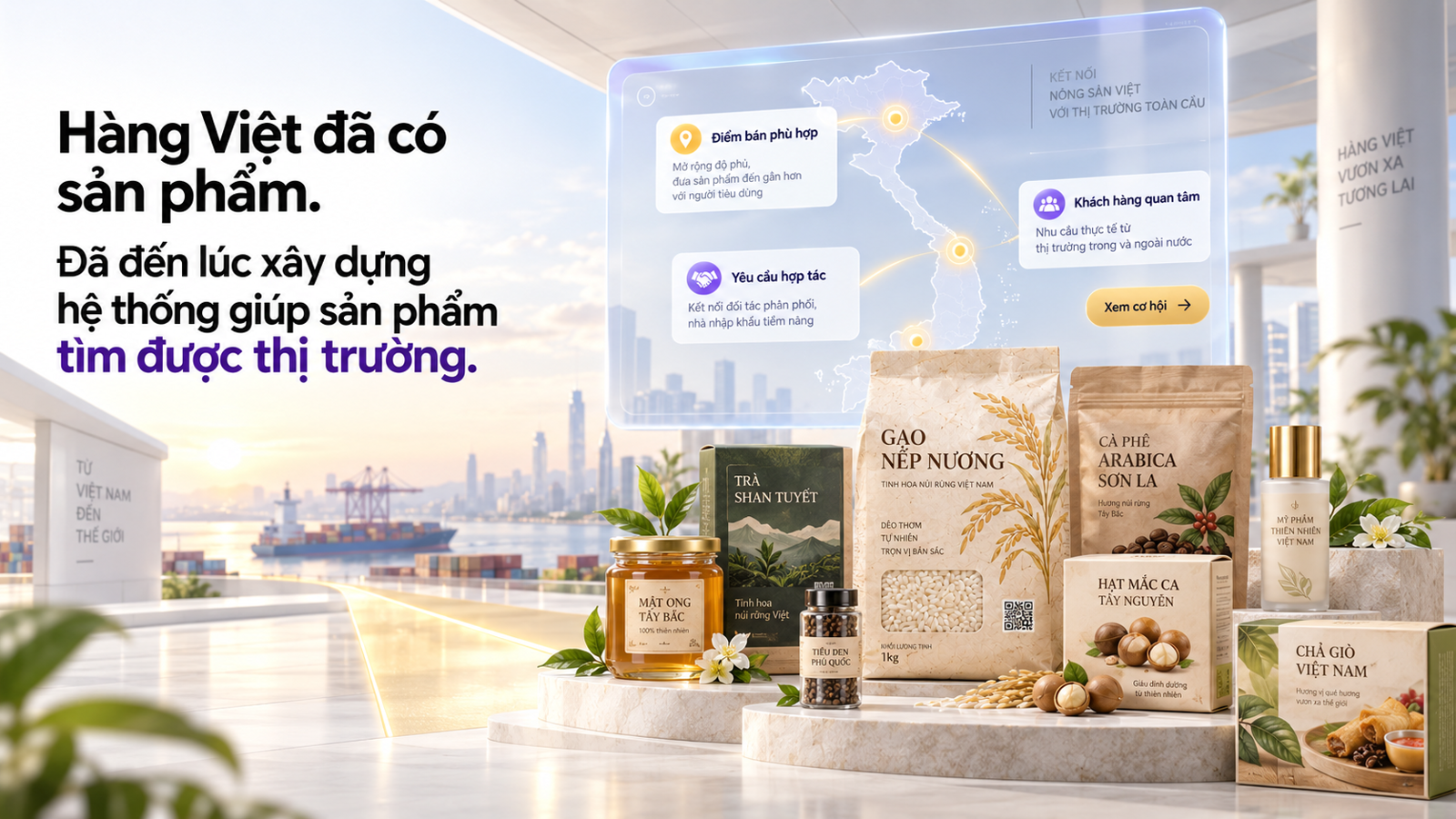 Kênh bán hàng mới cho sản phẩm Việt