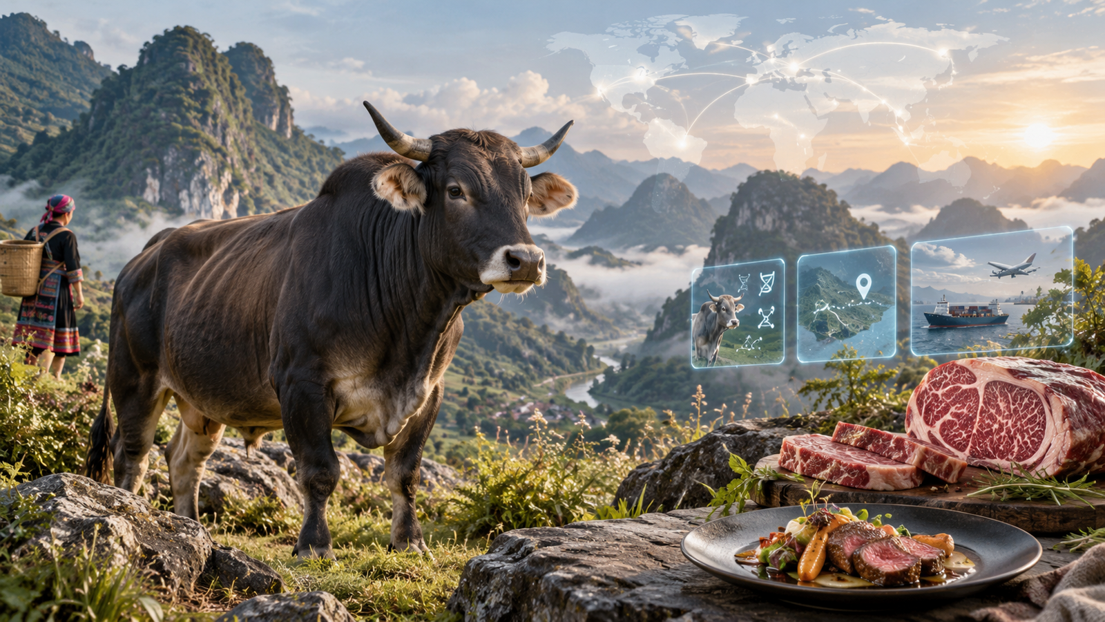Lợi thế bò H'Mông