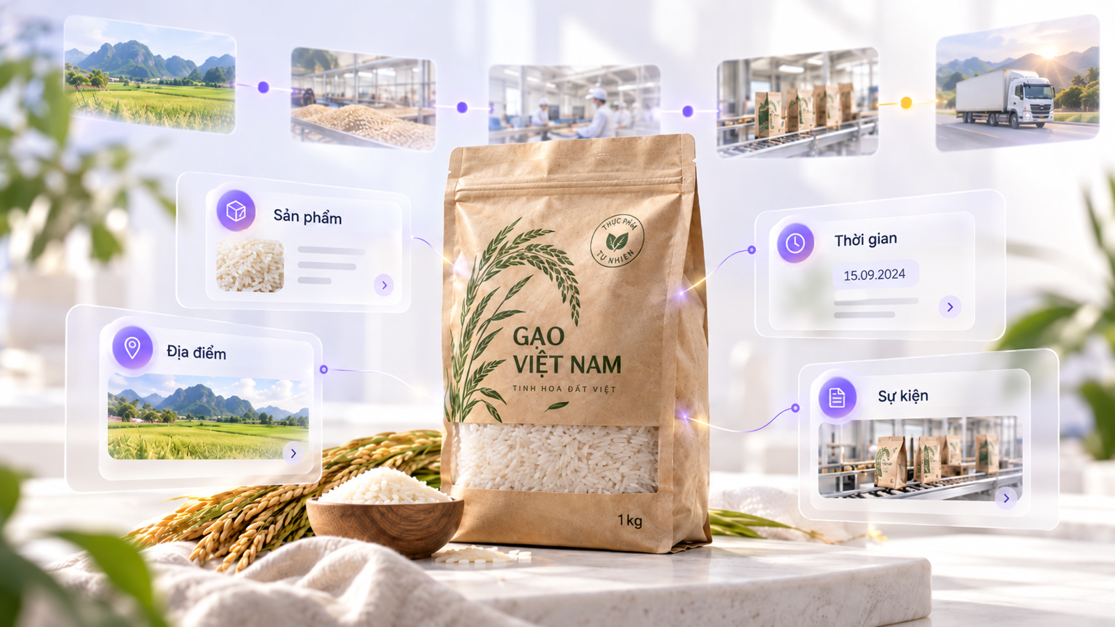 Xây dựng hồ sơ số Checkgo để truy xuất nguồn gốc