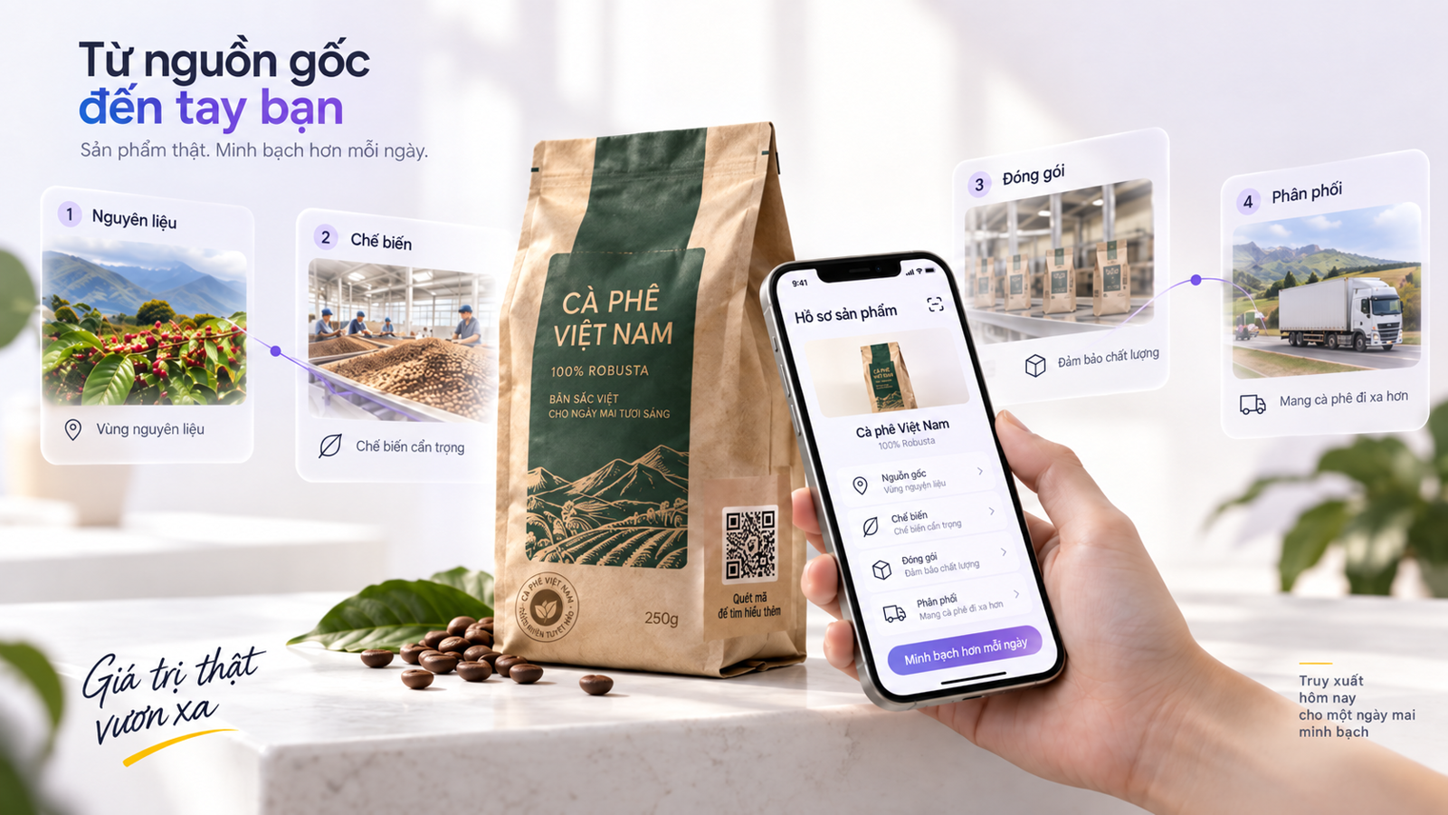 Truy xuất nguồn gốc sản phẩm với Checkgo