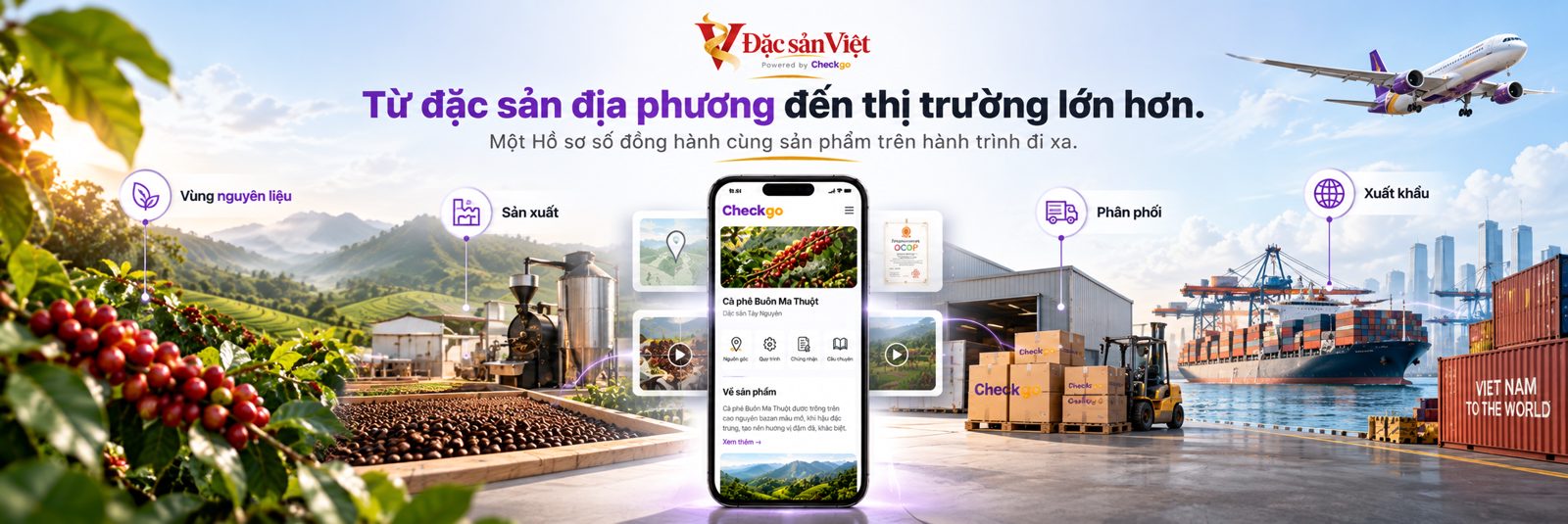Từ đặc sản địa phương đến thị trường lớn hơn