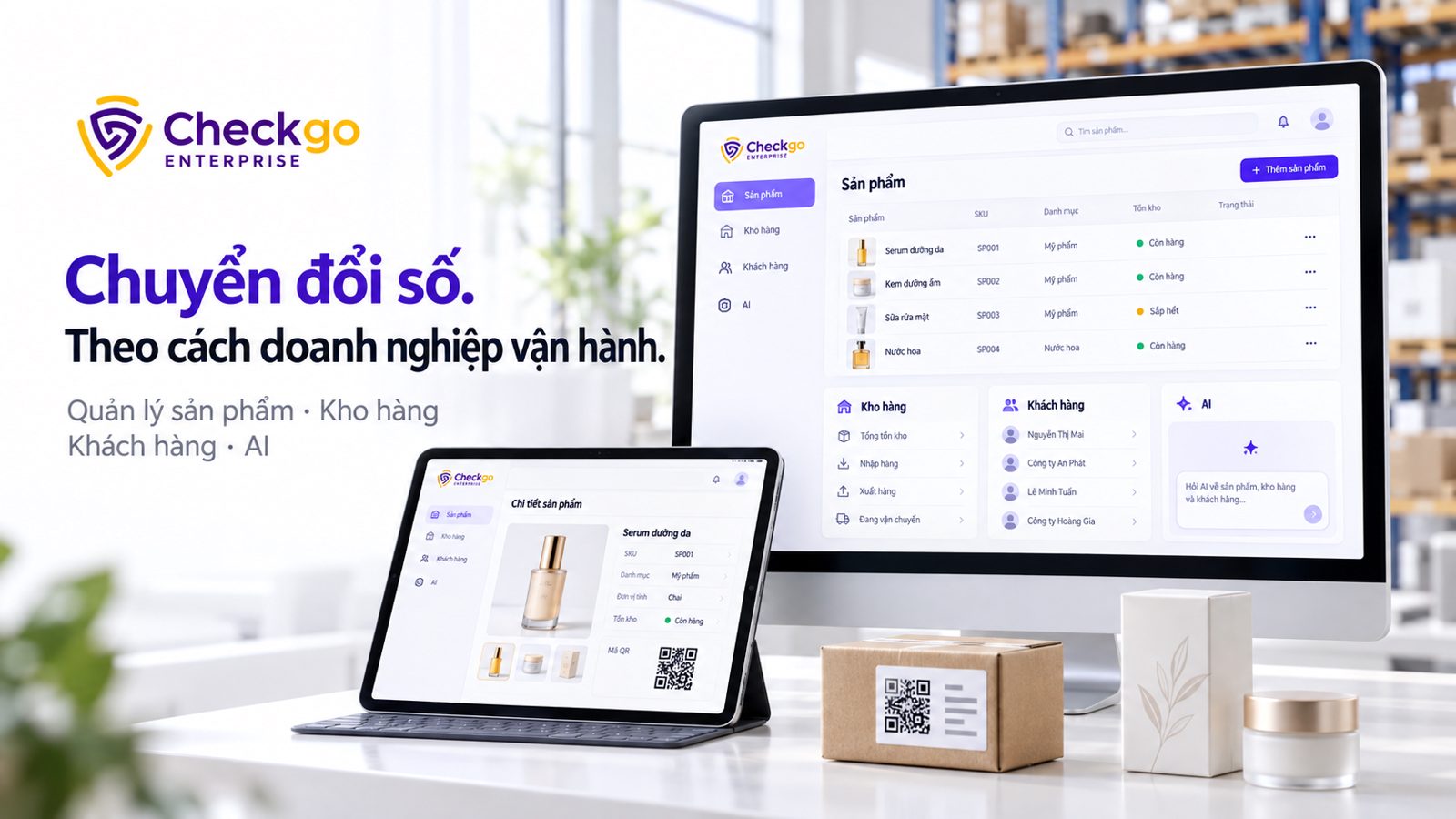 Chuyển đổi số theo cách doanh nghiệp vận hành  | Checkgo Enterprise