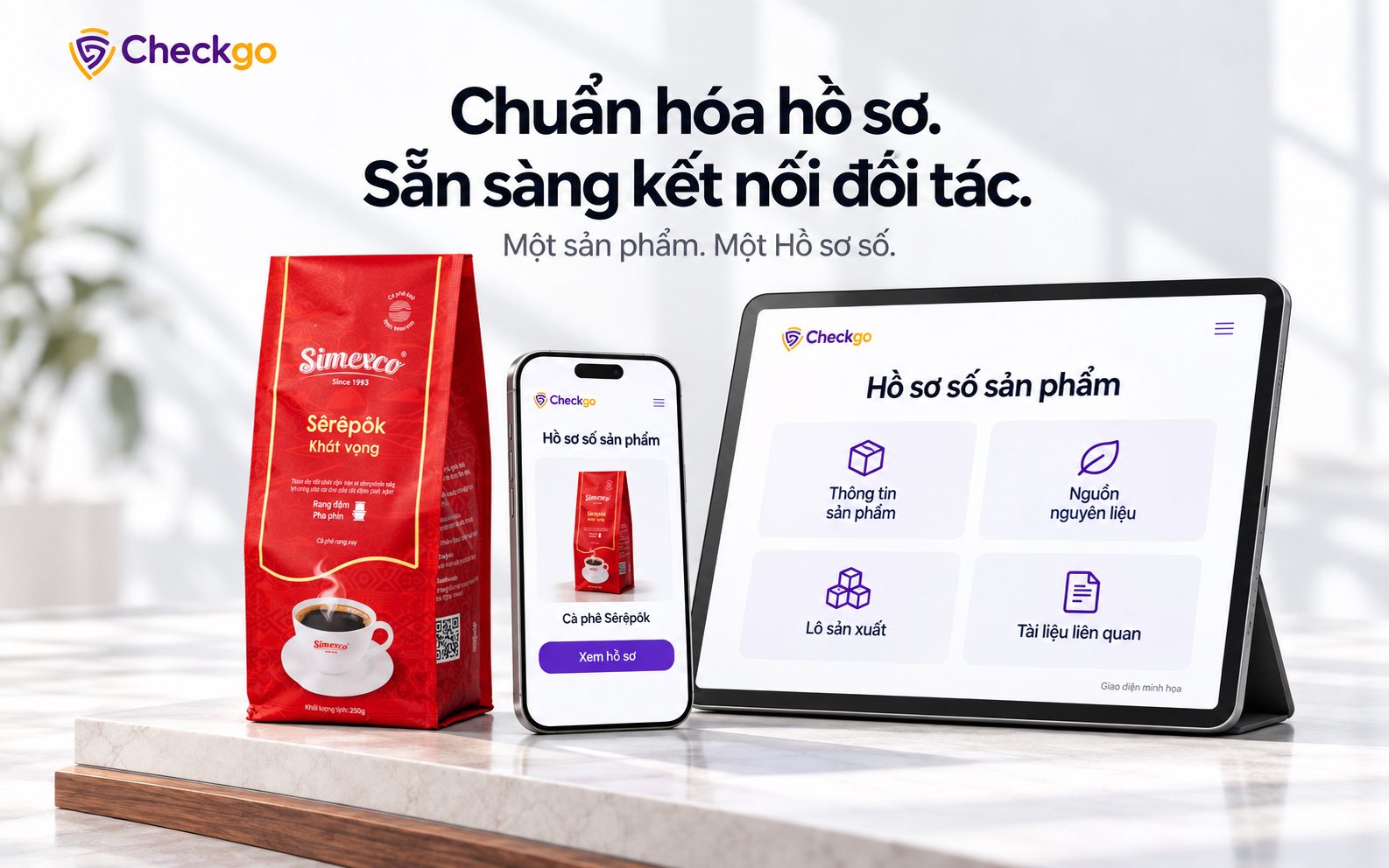Chuẩn hoá hồ sơ sản phẩm với Checkgo