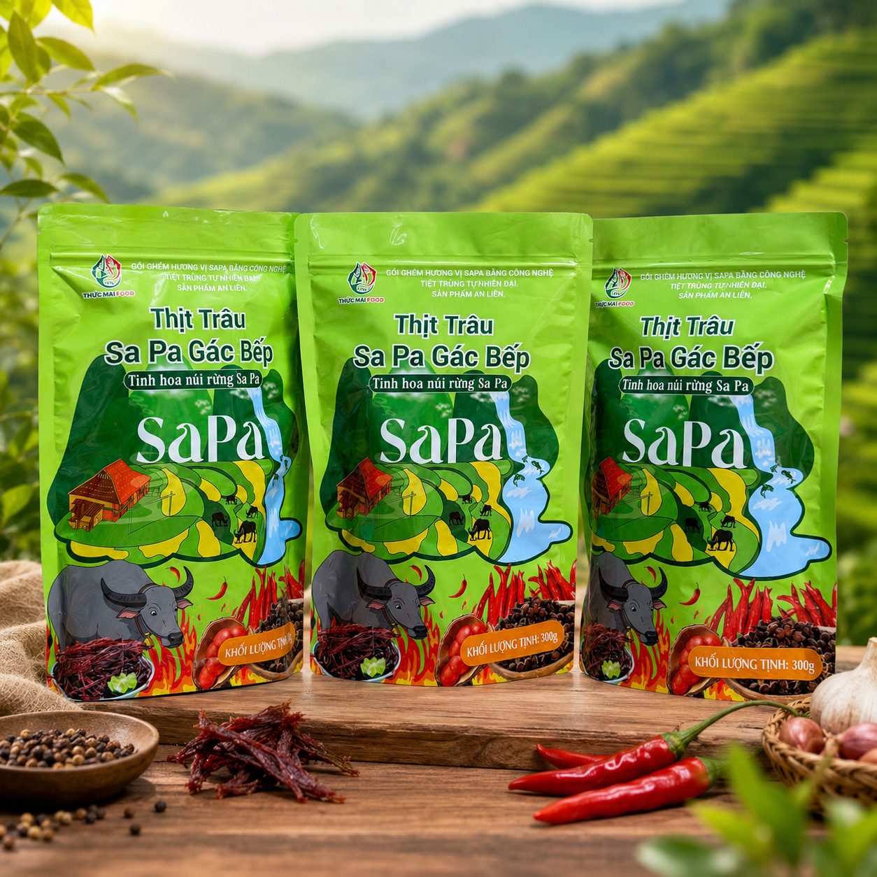 Thịt Trâu Sa Pa Gác Bếp
