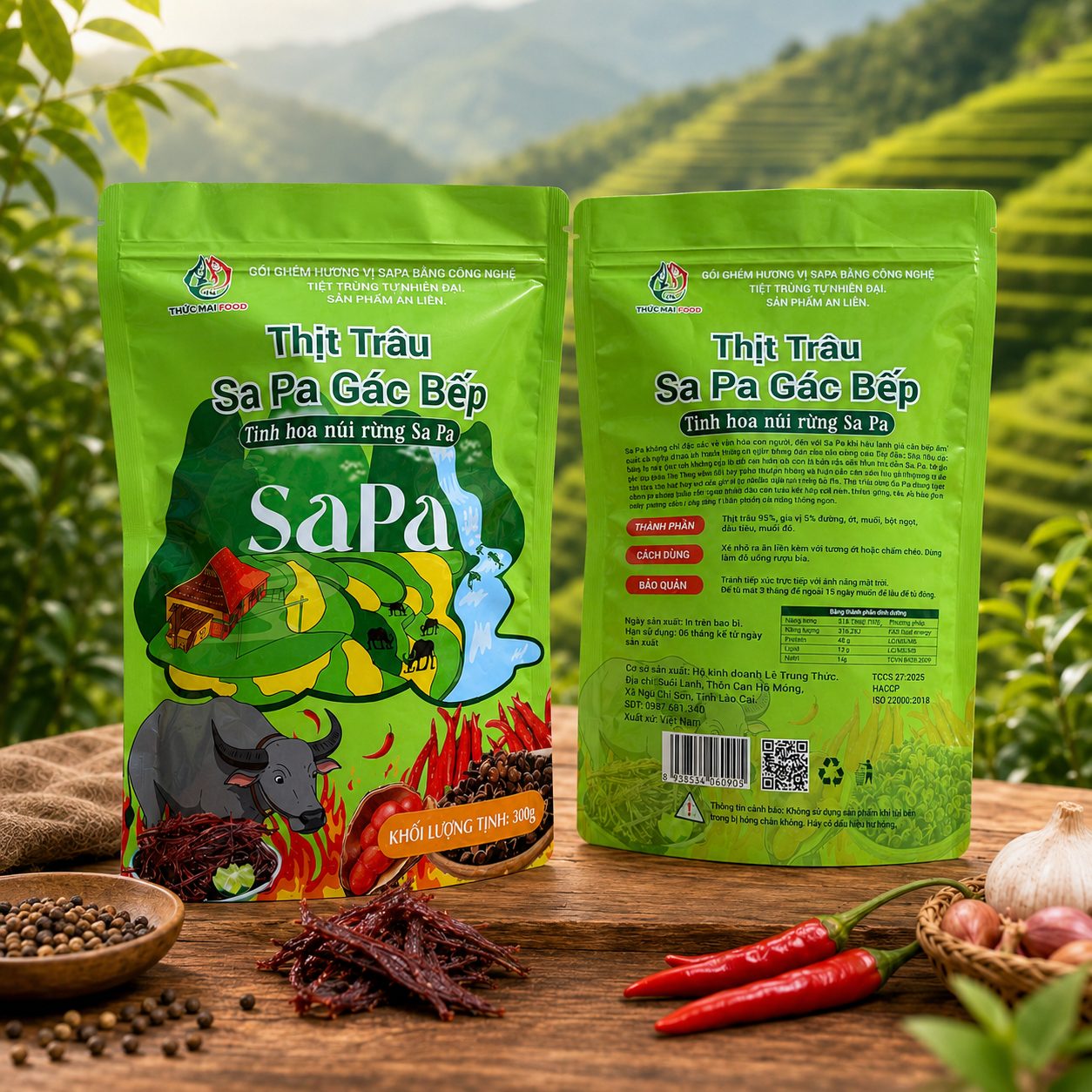 Thịt Trâu Sa Pa Gác Bếp
