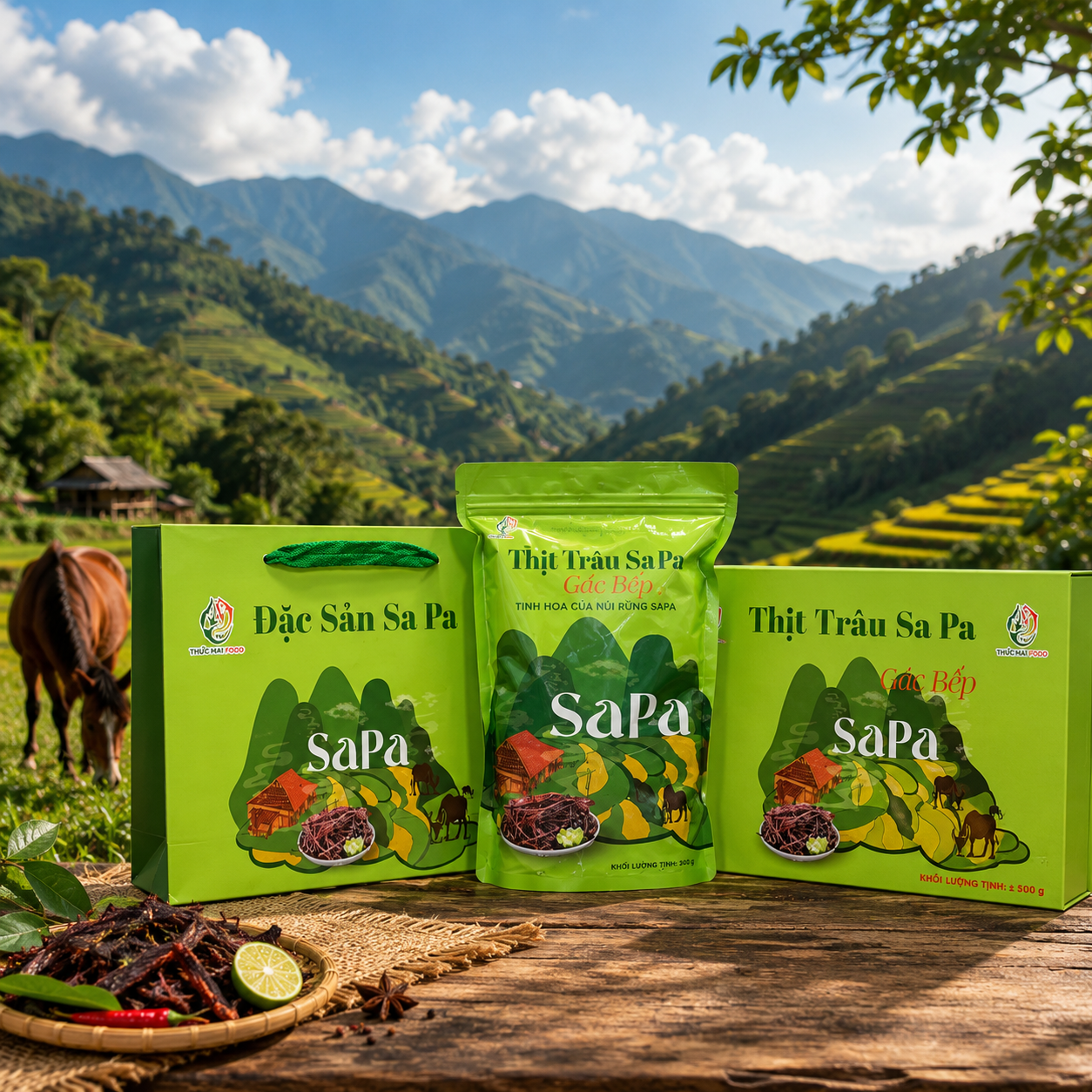 Thịt Trâu Sa Pa Gác Bếp