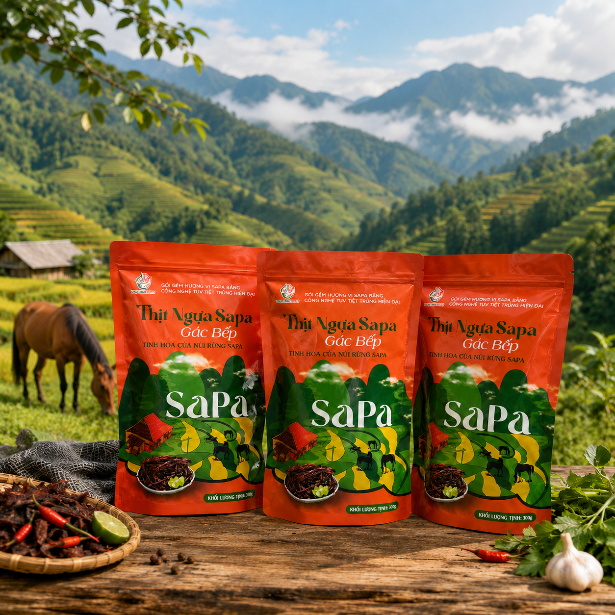 Thịt Ngựa Sa Pa Gác Bếp