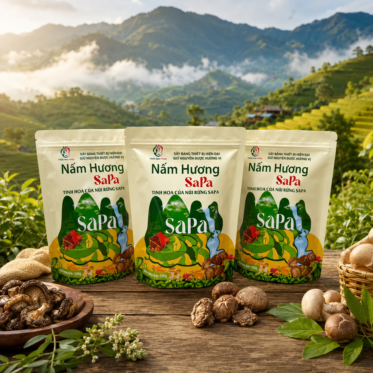 Nấm Hương Sa Pa